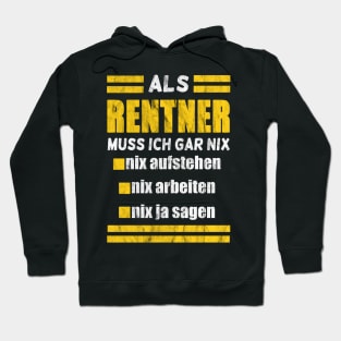 Rentner muss nix Hoodie